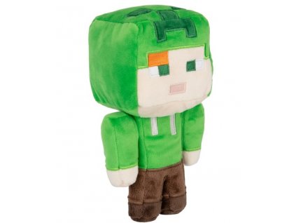 Merch Plyšová hračka Minecraft Happy Explorer Alex in Creeper costume 18 cm