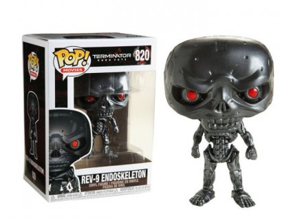 Merch Funko POP! 820 Terminator Dark Fate Rev 9 Endoskeleton