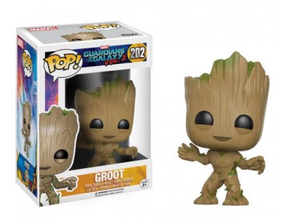 Merch Funko POP! 202 Marvel Guardians Of The Galaxy Vol. 2 Groot