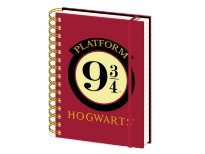 Merch Zápisník A5 Harry Potter Platform 9 3 4 Hogwarts
