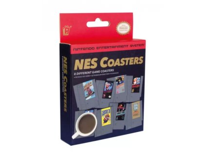 Merch Podtácky Nintendo Nes Cartridge Coasters