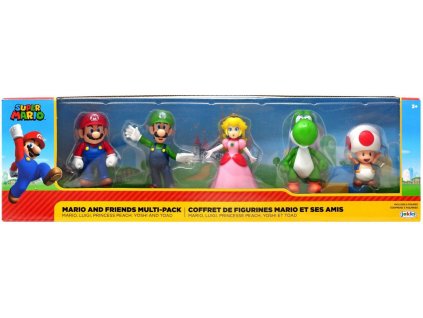 Figurky Super Mario a přátelé 5ks Nové