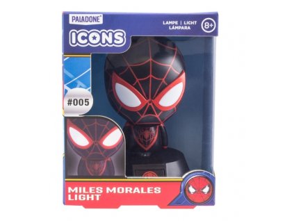 Merch Lampička Miles Morales Icon Light