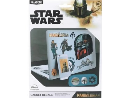 Merch Samolepky Star Wars Mandalorian Gadget Decals