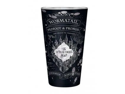 Merch sklenička Harry Potter The Marauders Map 400ml