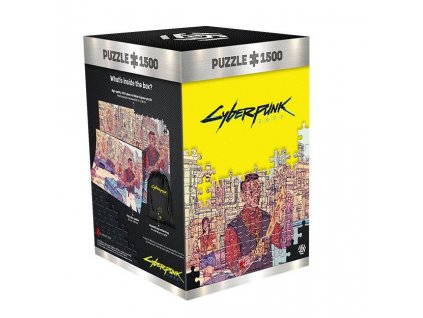 Merch Puzzle Cyberpunk 2077 Valentinos 1500 dílků