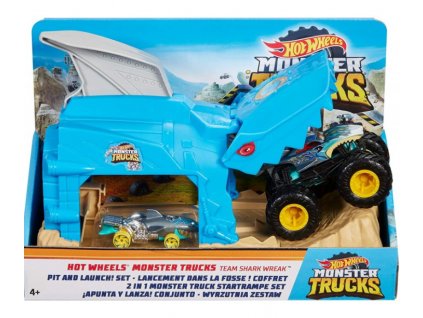 Toys Hot Wheels Monster Trucks Team Shark Wreak