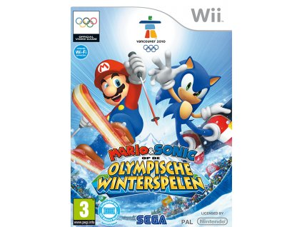 Wii Mario and Sonic at the Olympic Winter Games