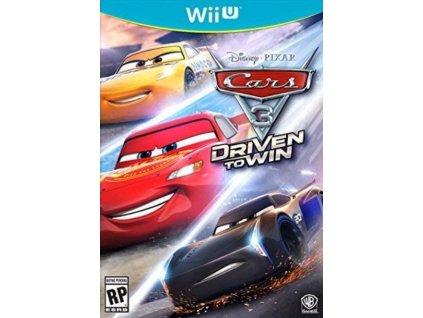WiiU Disney Cars 3 Driven to Win Nové