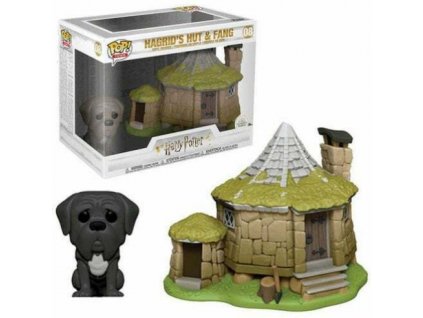 Merch Funko POP! 08 Town Harry Potter Hagrids Hut and Fang