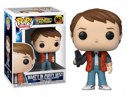 Merch Funko POP! 961 Back To The Future Marty in Puffy Vest
