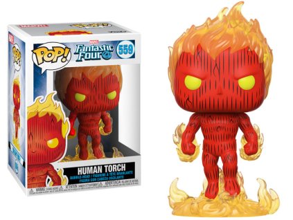Merch Funko Pop! 559 Marvel Fantastic Four Human Torch