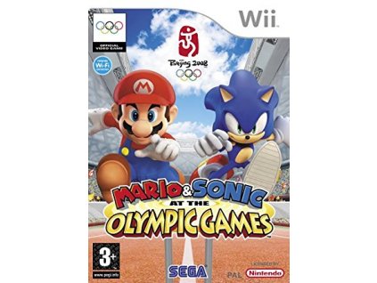 Wii Mario and Sonic at the Olympic Games