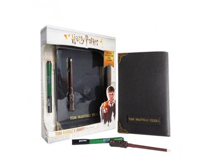 Merch Zápisník Harry Potter Tom Riddles a propiska s neviditelným inkoustemx
