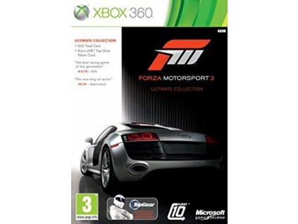 X360 Forza Motorsport 3 Ultimate Collection CZ