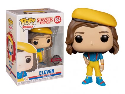 Merch Funko Pop! 854 Television Stranger Things Eleven in Yellow Outfit Special Edition