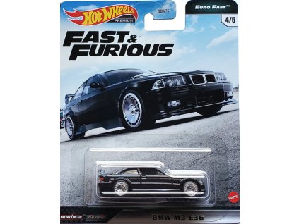 Toys Hot Wheels Premium Fast and Furious BMW M3 E36 Vehicle