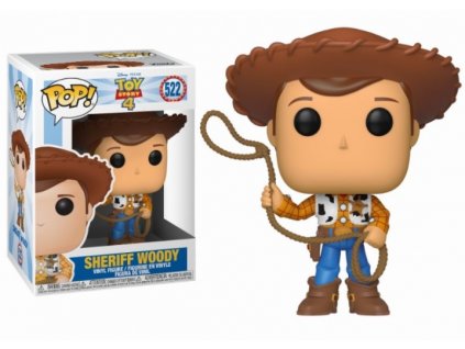 Merch Funko Pop! 522 Disney Toy Story 4 Sheriff Woody