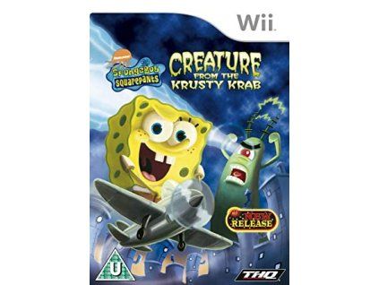 Wii SpongeBob SquarePants Creature from the Krusty Krab