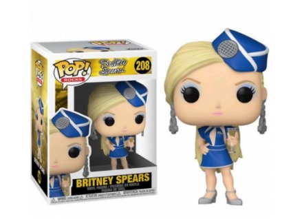 Funko Pop! 208 Rocks Britney Spears - Stewardess Nové
