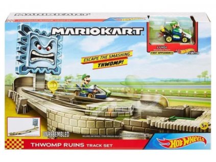 Toys Hot Wheels Mariokart Thwomp Ruins Track Set