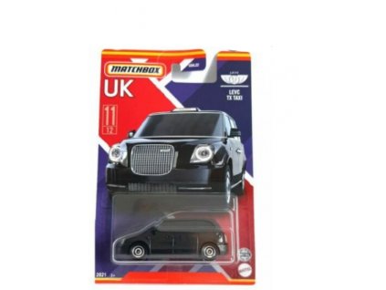 Toys Matchbox UK Levc TX Taxi Vehicle
