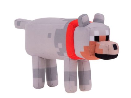Merch Plyšová hračka Minecraft Wolf 29 cm