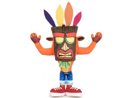 Merch Plyšová hračka Crash Bandicoot Mask 21 cm