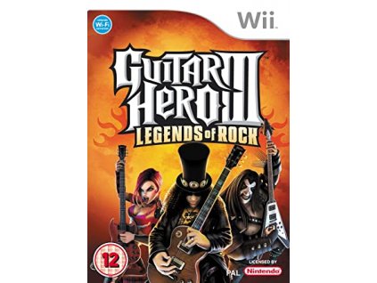 Wii Guitar Hero 3 Legends of Rock