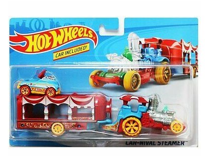 Toys Hot Wheels Super Rigs CarNival Steamer
