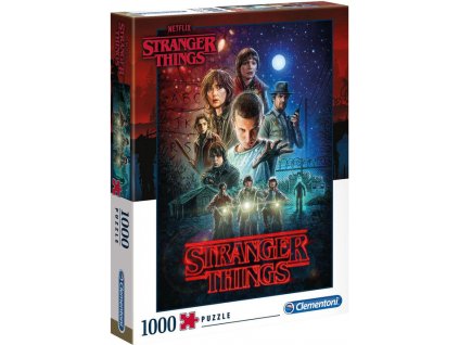 Merch Puzzle Stranger Things Poster Season 1 1000 dílků