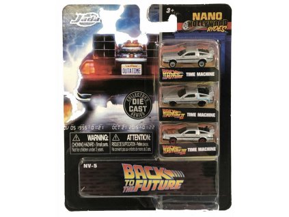 Toys Autíčka Back To The Future 3ks Pack Nano