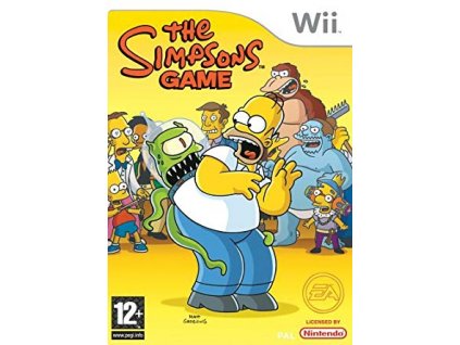 Wii The Simpsons Game