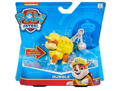 Toys Figurka Paw Patrol Action Pack Pup Rubble