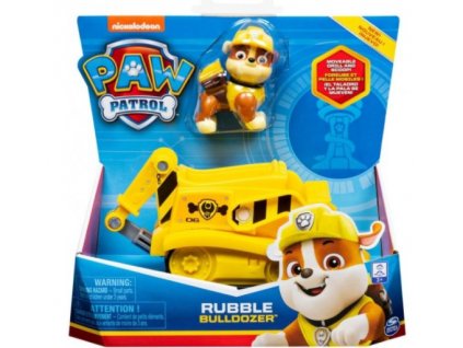 Toys Auto Paw Patrol Rubble Bulldozer Vehicle With Pup