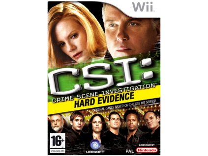 Wii CSI Crime Scene Investigation Hard Evidence