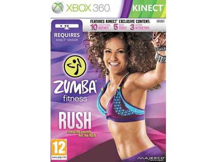 zumba fitness rush kinect X360