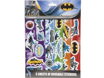 Merch Samolepky Batman 5 archů