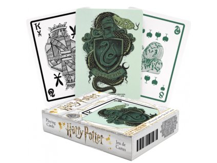 Merch Hrací karty Harry Potter Slytherin