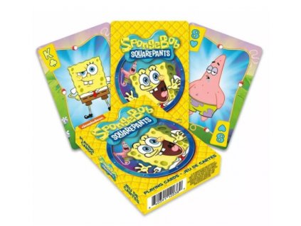 Hrací karty Spongebob Cartoon Nové