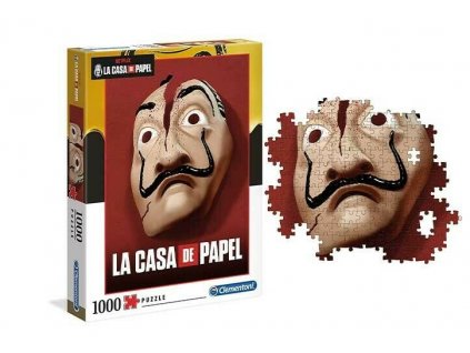 Merch Puzzle La Casa de Papel Dalí 1000 dílků
