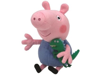 Merch Plyšová hračka Peppa Pig George Beanie 20cm