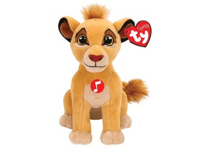 Merch Plyšová hračka Beanie Babie Disney Simba 17cm