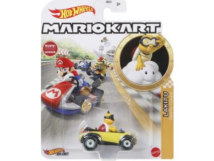 Toys Hot Wheels Mario Kart Lakitu Sports Coupe