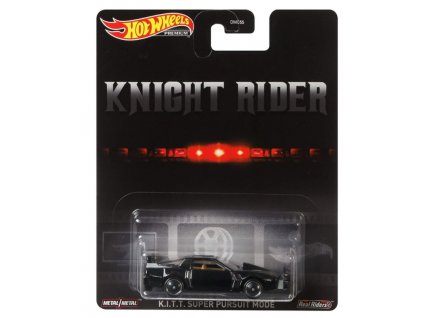 Toys Hot Wheels Premium Knight Rider K.I.T.T. Super Pursuit Mode