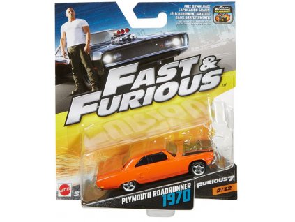 Toys Auto Fast and Furious Plymouth Road Runner 1970