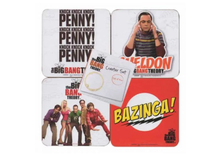Merch Podtácky Big Bang Theory