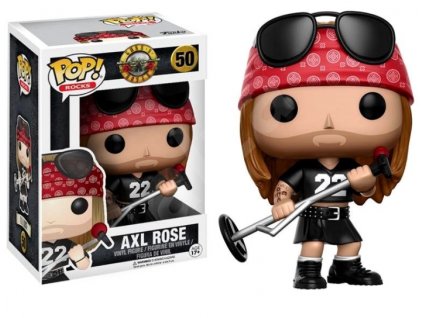 Merch Funko POP! 50 Rocks Guns N Roses Axl Rose
