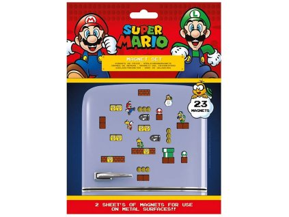 Merch Set magnetek Nintendo Super Mario