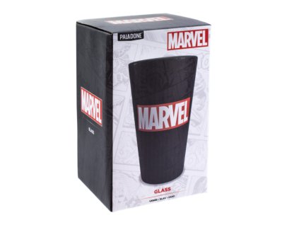 Merch Sklenice Marvel Logo